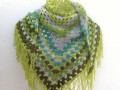 Háčkovaný šátek