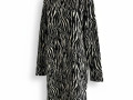 Dámské svetrové šaty zebra