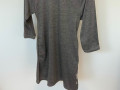 Dětské šaty šedé 128