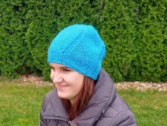 Černý saténový kvítek