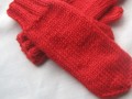 Pletené červené