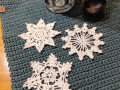 háčkovaná vločka