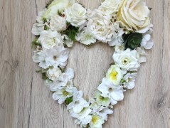 Luxusní vánoční v. se srdíčkem