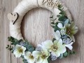 Jarní věnec s čemeřicí
