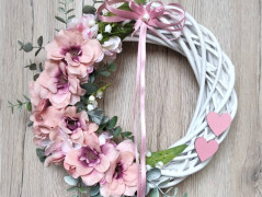 Luxusní vánoční v. se srdíčkem