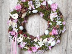 Luxusní vánoční v. se srdíčkem