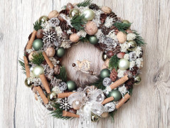 Luxusní vánoční v. se srdíčkem