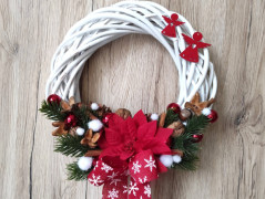 Luxusní vánoční v. se srdíčkem