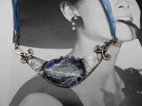 Modrý.. náušnice sperkyjoha tiffany náhrdelník 