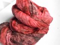 Šál karmínovo-červený,180x90 cm