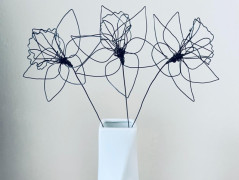 Drátkované Tulipány - 3ks