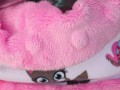 nákrčník zateplený lišky na růžové