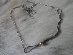 adventní svícen..stříbrný