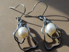 adventní svícen..stříbrný