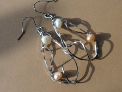 adventní svícen..stříbrný