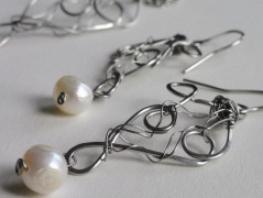 adventní svícen..stříbrný