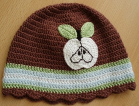 Háčkovaná čepička 114 