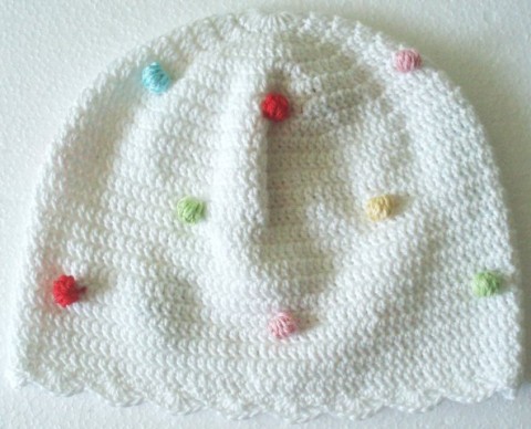 Háčkovaná čepička 242 