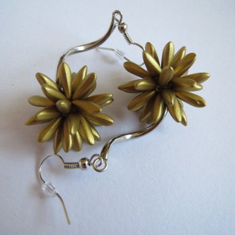 Menší ježci - matná zlatá 