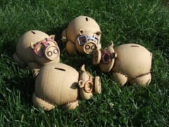 Adventní svícen Miska s mističkou