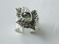 prsten LEAF.. ( fluorit )