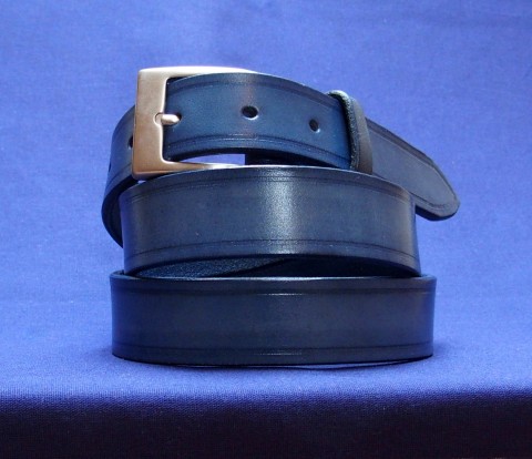 Opasek modrý s linkami 