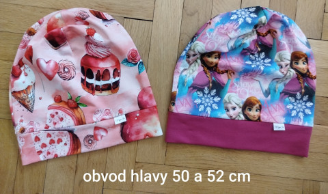 Čepičky pro holčičky čepice 