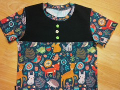 Jarní čepička s jednorožci