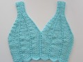 Háčkovaný dámský top