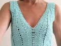 Háčkovaný dámský top