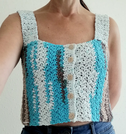 Háčkovaný dámský top letní bavlna ženy bílá hnědá top béžová léto tyrkysová háčkované akryl tílko dámské bolerko crochet crop top 