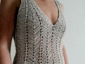 Háčkovaný dámský top