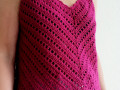 Háčkovaný dámský top