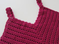 Háčkovaný dámský top