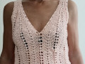 Háčkovaný dámský top