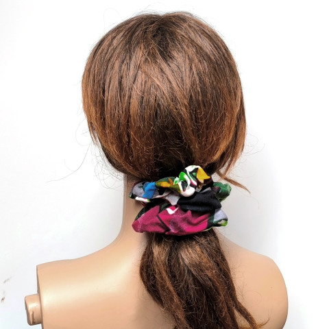 GUMIČKA DO VLASŮ vlasy ozdoba gumička látková do vlasů 