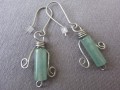 náušnice Aventurínové zvonění ...