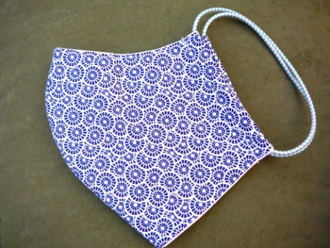 Modrá rouška. rouška 