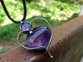 Magické srdce...(ametyst Namibie)