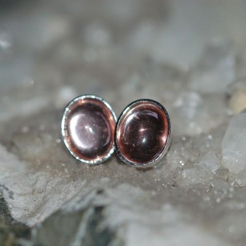 Růžové puzetové oválky 