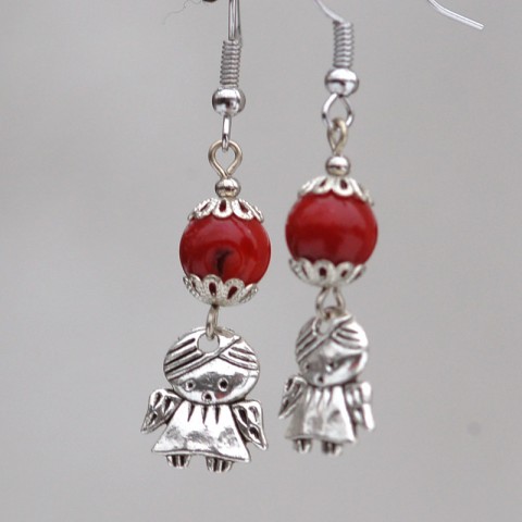 Andílci s korálem anděl andílek andělíček andělé andílci andělíčci 