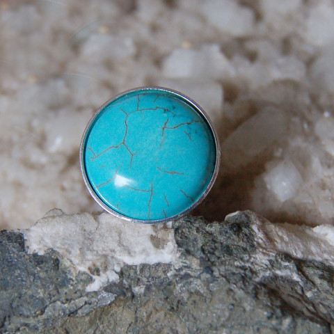 Prsten s tyrkenitem 20 mm tyrkenit 