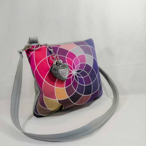 Kabelka barevná kabelka doplněk taška letní kočka černá puntík kočky barevná kočičí kočičky prostorná černobílé dovolená nákupní puntíkaté výlet kombinovaná na pláž 