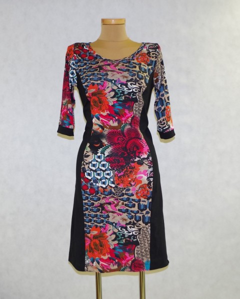 Zeštíhlující šaty, tunika jarní letní šaty krátké dlouhé podzimní elastické celoroční 