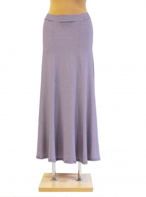 dlouhá letní maxisukně, proužek sukně maxisukně elastické modrá sukně letní sukně dlouhá sukně dílová sukně rozšířená sukně 