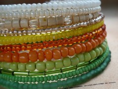 Čtyřlístkové náušnice - S.Steel