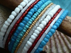 Čtyřlístkové náušnice - S.Steel