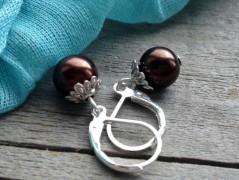 Čtyřlístkové náušnice - S.Steel