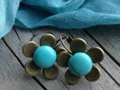 Čtyřlístkové náušnice - S.Steel