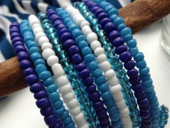 Čtyřlístkové náušnice - S.Steel